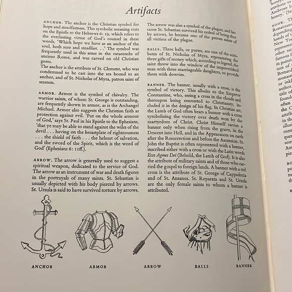 Signs And Symbols In Christian Art 1958 HC/DJ by George Ferguson First Edition - Picture 14 of 16